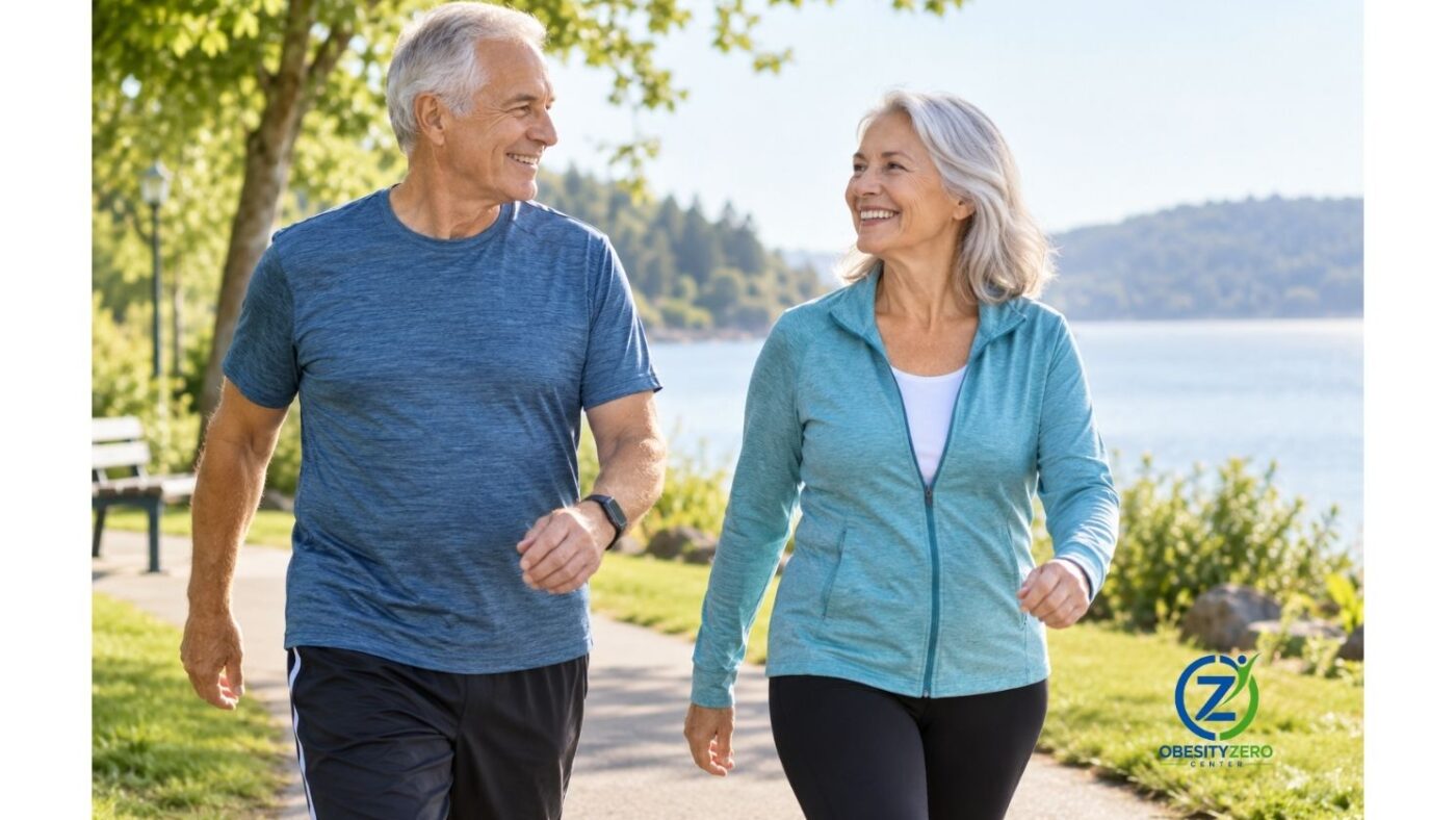 Active adult age 65 or older supporting strength, mobility, and healthy aging